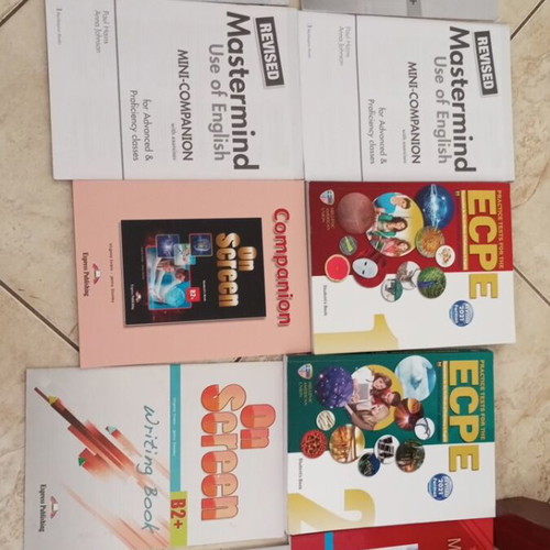English books for B2 and C2 levels, set