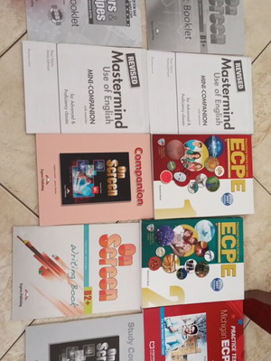 English books for B2 and C2 levels, set