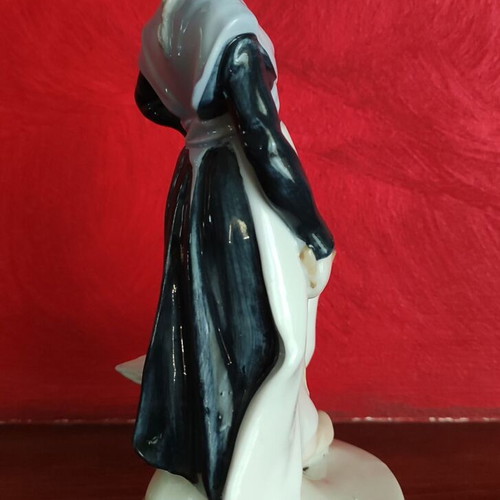 Andrea by Sadek porcelain figure made in Japan 20cm height like new