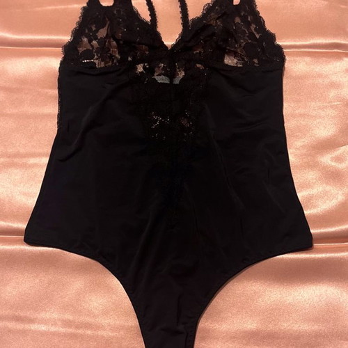 Stella McCartney bodysuit new, black, size S