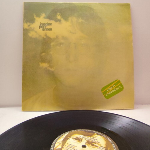 John Lennon Imagine vinyl LP album reissue Greek pressing near mint
