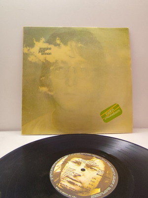 John Lennon Imagine δίσκος βινυλίου LP άλμπουμ επανέκδοση ελληνική έκδοση σαν καινούργιο