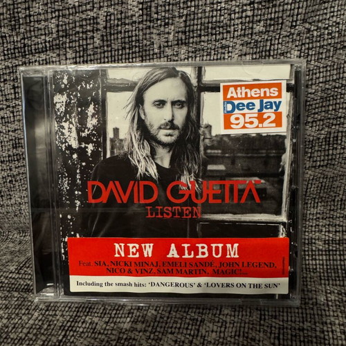 David Guetta Listen CD new, still sealed