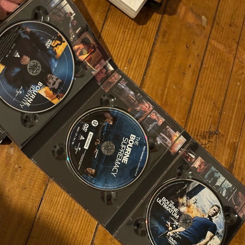 The Ultimate Bourne Collection DVD used, 3-disc box set