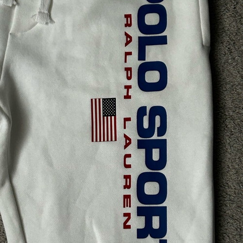 Polo Sport Ralph Lauren sport jogging pants new, white, size S