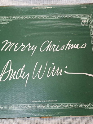 Andy Williams Merry Christmas LP употребяван