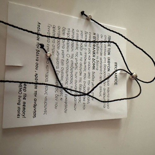 Handmade long seahorse necklace new with tag