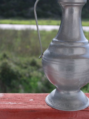 Lead pitcher new, French handmade craftsmanship