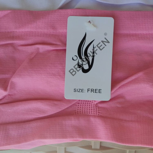 Pack of three tops new, one size, white coral and grey