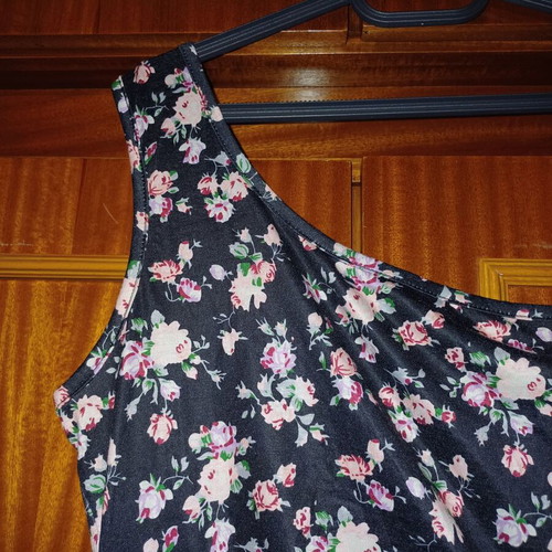 Shein summer dress with one sleeve, size Medium, like new