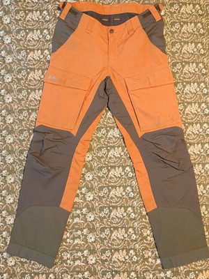 Lundhags Baalka Ws orange pants like new, size S 36