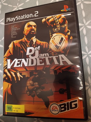Def Jam Vendetta PS2 used, fighting game