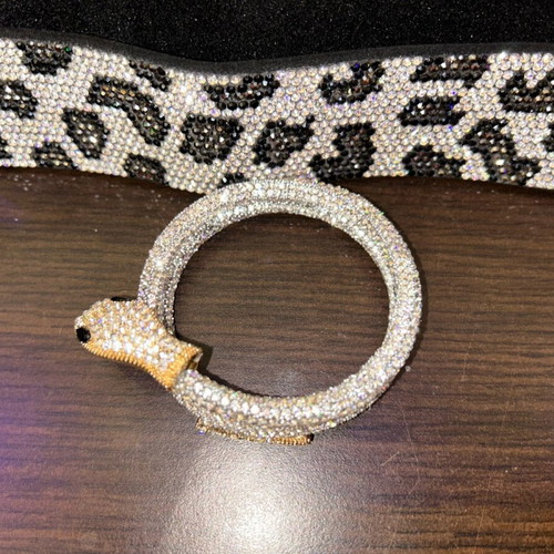 Bracelets new, set with snake bracelet