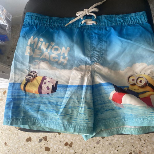 H&M Minions boys' swim shorts used, size 122-128 cm