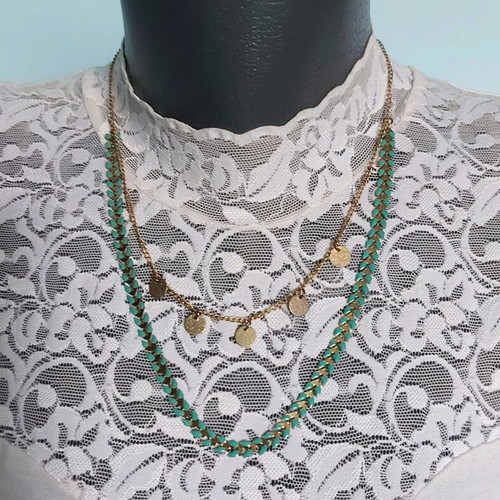 Choker necklaces like new, set of 3 pieces