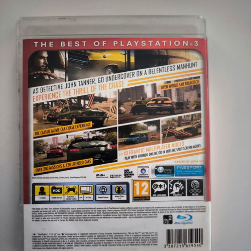 Driver San Francisco PS3 game like new for PlayStation 3
