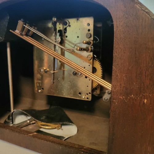 Junghans mantel clock used, analog, from the Netherlands