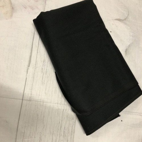 Double-sided wool fabric new, dark gray
