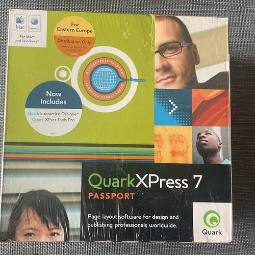 QuarkXPress 7 Passport new desktop publishing software