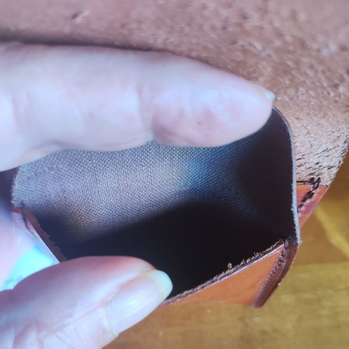 Vintage Squire leather coin wallet City of London, like new