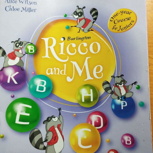 Ricco and Me Picture Dictionary and Starter Booklet used, English