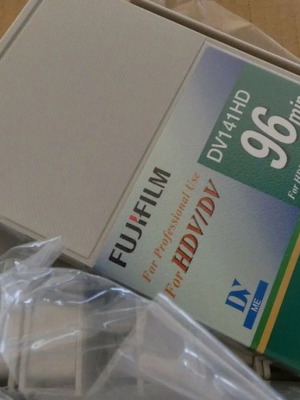 Κασέτες DV Fujifilm καινούργιες, πακέτο 10 επαγγελματικές 96 λεπτών