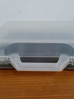 Plastica Panaro transparent box for fishing tackle cases new 24x18x8 cm