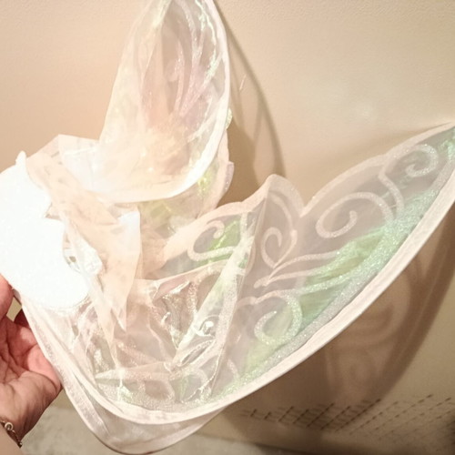 Fairy costume set like new, wings and princess crown