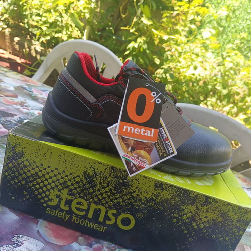 Kevlar Safety Shoes Stenso Sicilia Strong S3 SRC Size 42 New