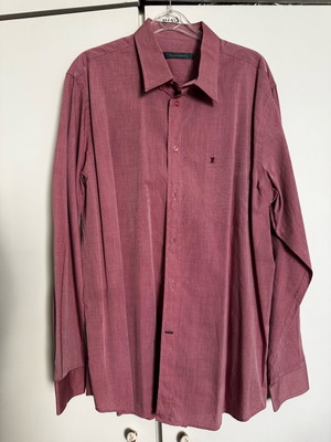 The Bostonians Ανδρικό Πουκάμισο XL Σαν Καινούργιο, Μπορντό