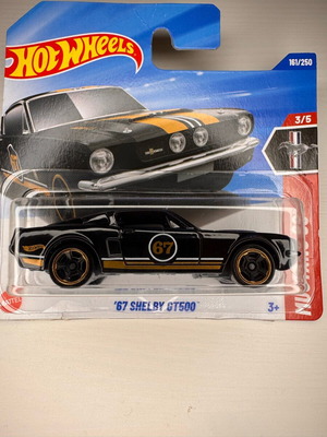 Hot Wheels ‘67 Shelby GT500 Mustang new, sealed in box