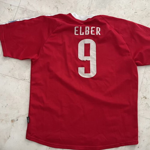 Bayern Munich 2000 Adidas Elber Jersey used, size XL