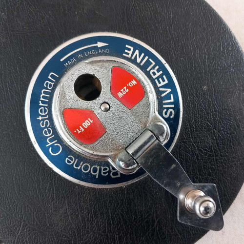 Rabone Chesterman vintage British tape measure 1970 used, functional