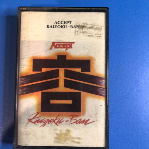 Accept Kaizoku-Ban 1985 cassette new, metal