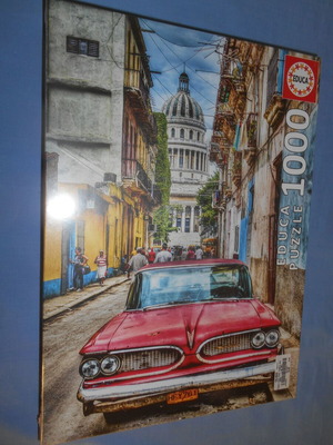 Παζλ Vintage Car In Old Havana 1000 κομμάτια Educa