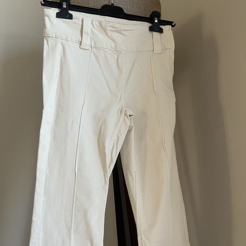 Bershka Cream Flared Pants like new, size 32