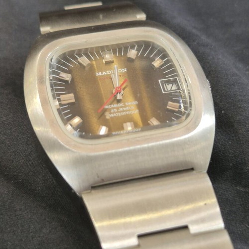 Madison automatic watch vintage 1980 new