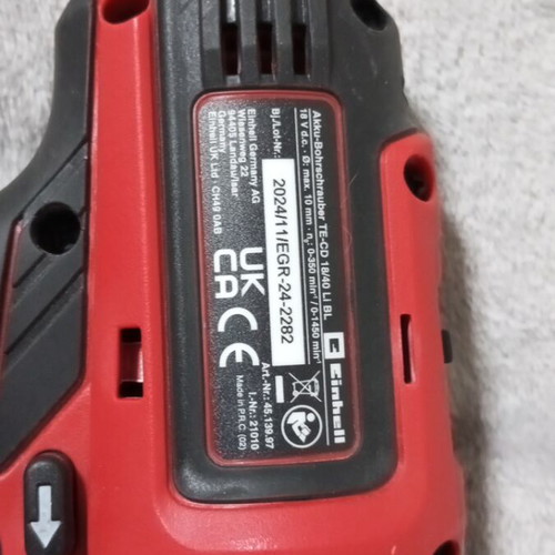 Einhell TE-CD 18/40 Li BL 18V Cordless Brushless Drill