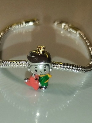 Little Prince Silver Bracelet new with safety clasp