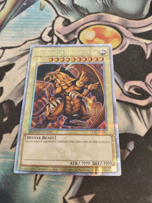 The Winged Dragon of Ra Yu-Gi-Oh! card, Quarter Century Secret Rare