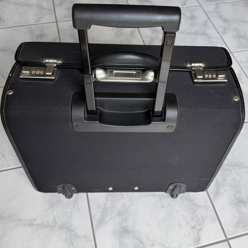 Gabol black professional trolley bag like new