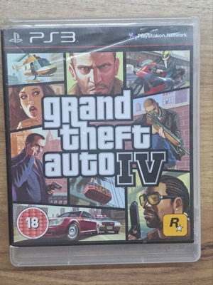GTA 4 game for Sony PlayStation 3 like new
