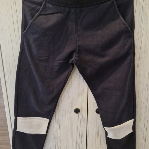 Moncler sweatpants for boys, black and gray, like new, size 12