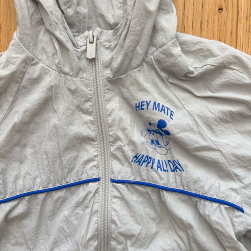 Zara thin windbreaker jacket with hood for 4 years old, like new