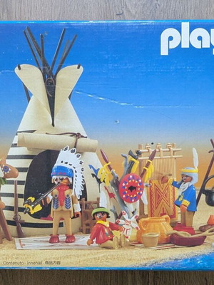 Playmobil Western 3733 Индийско селище употребяван