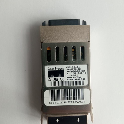 Cisco WS-G5484 1000BASE-SX GBIC 850nm Transceiver Module