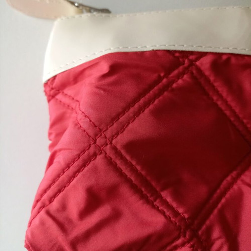 Small red makeup bag new