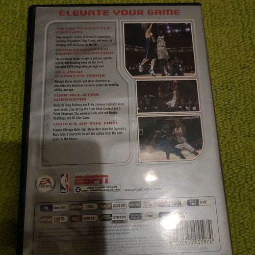 Nba Live 07 PC used, rare