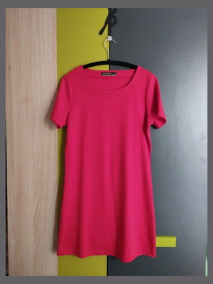 Soyaconcept dress used, size L small fit, red