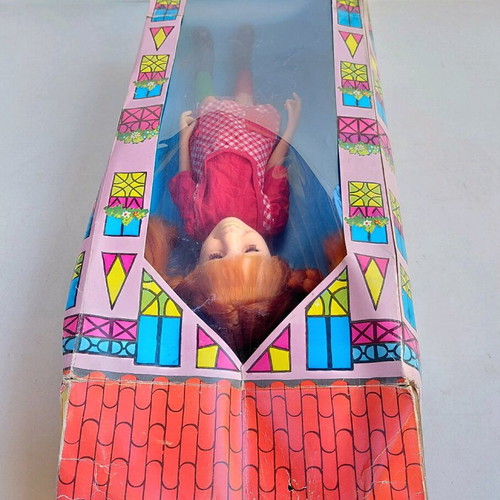 Pippi Longstocking Doll 1979 Lyra new, collectible vintage